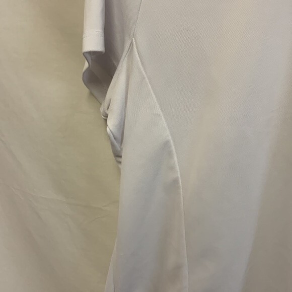 Tribal NWOT White Tennis/Golf Short Sleeve Performance Polo Shirt Size XL - Picture 3 of 10